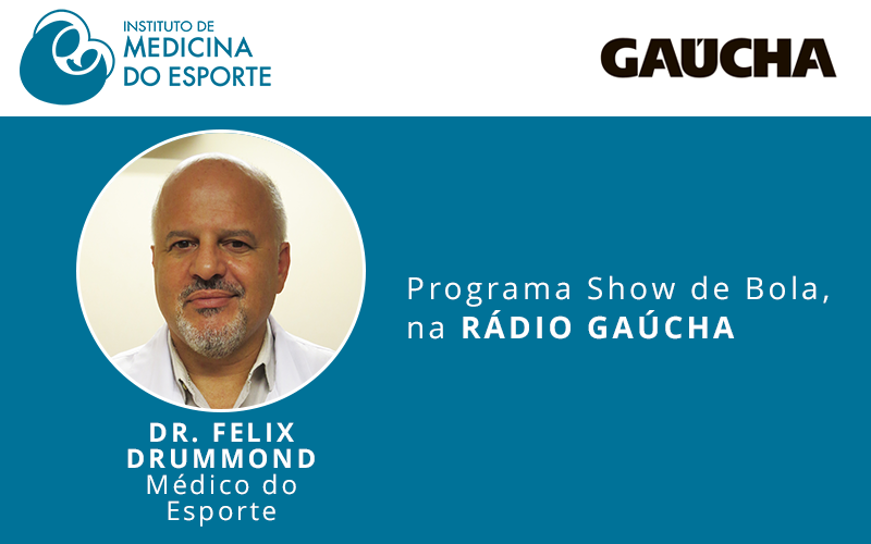 Dr. Felix Drummond fala sobre Olimpíadas na Rádio Gaúcha